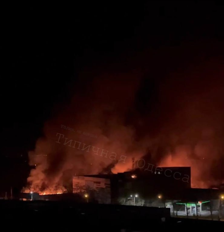Russia's Devastating Drone Strike: Odesa in Flames After Attack!