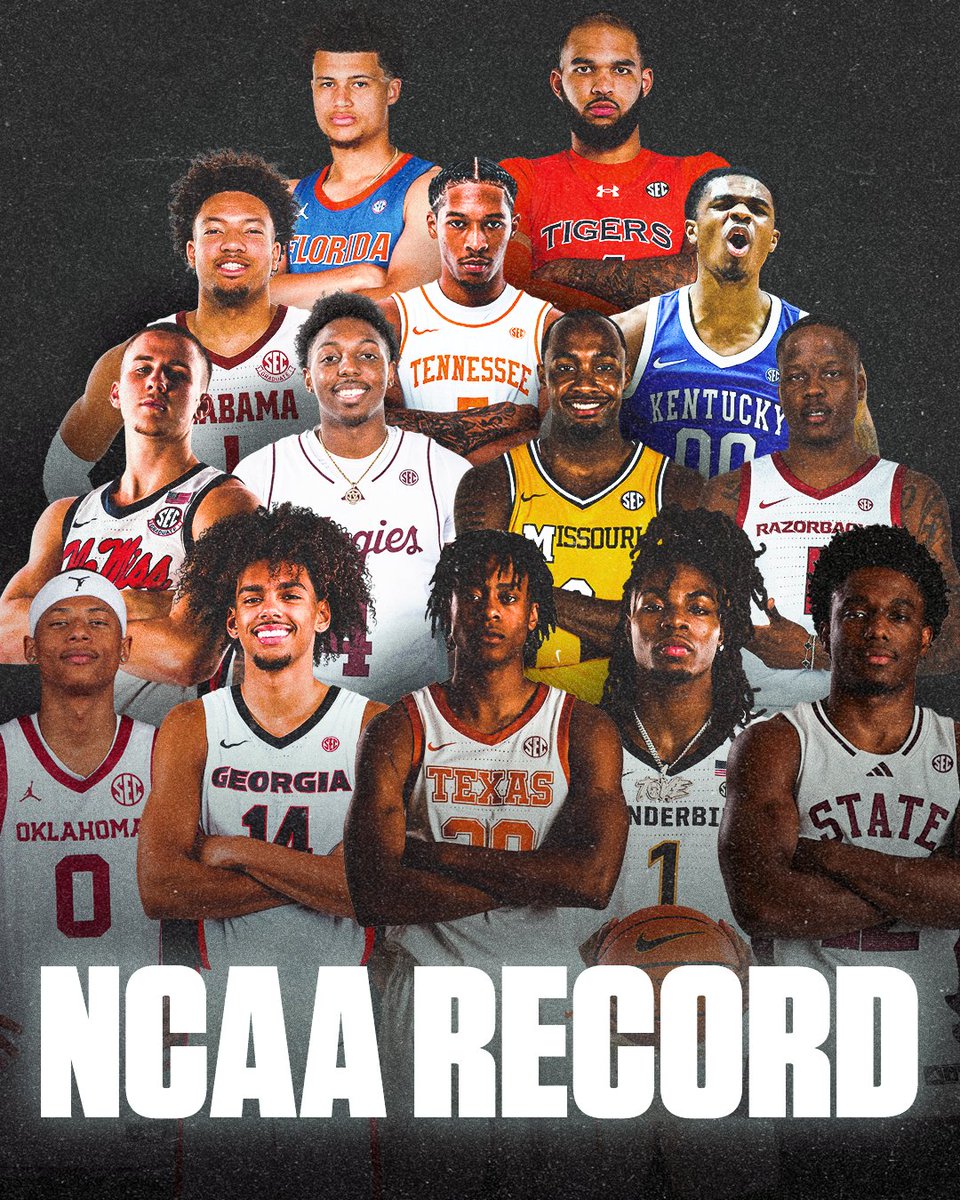 SEC Sets Unprecedented Record: 14 Teams in Men's NCAA Tournament!