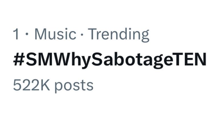 SM's Alleged Sabotage: TENLEE's Hashtag Explodes to 500K Tweets!