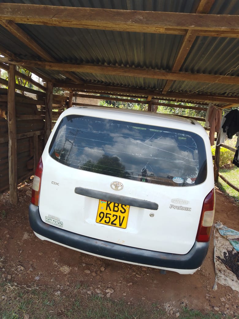 🚨 STOLEN VEHICLE ALERT: White Toyota Probox Vanishes in Embu! 🚨