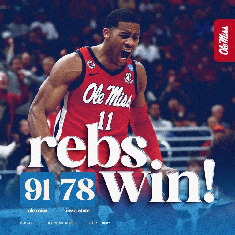 SWEET 16 SHOCKER: Ole Miss Upsets Iowa State in Historic Win!