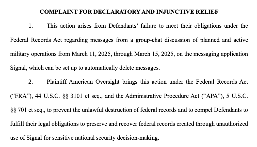 Shock Lawsuit: Hegseth, Gabbard, Ratcliffe Accused of Illegality!