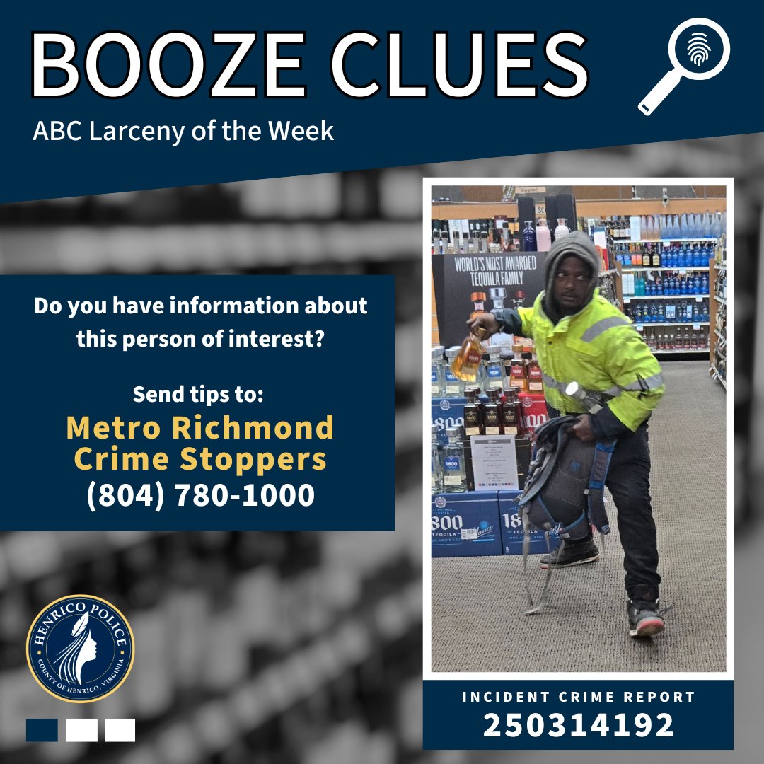 Shocking Stats: 19.1% of Henrico Shoplifting Linked to ABC Stores!