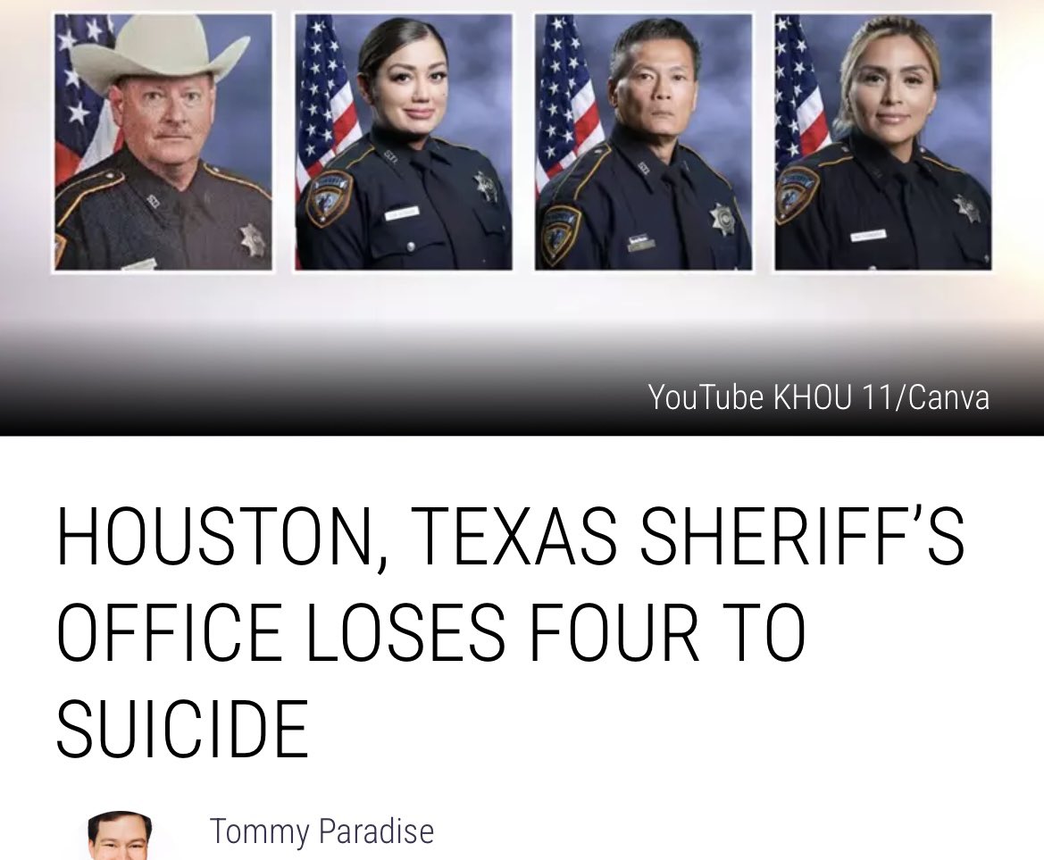 Shocking Truth: 4 Texas Officers Die by Suicide, Community in Turmoil
