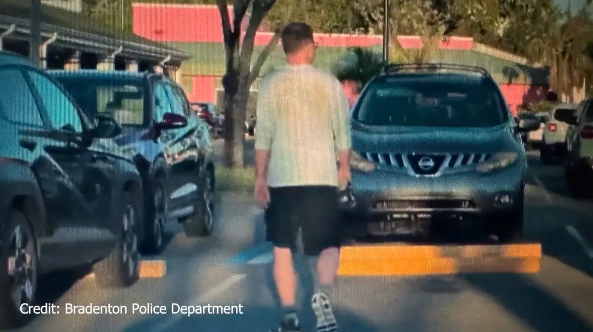 Shocking Video: Man Viciously Keys Multiple Teslas in Plaza!
