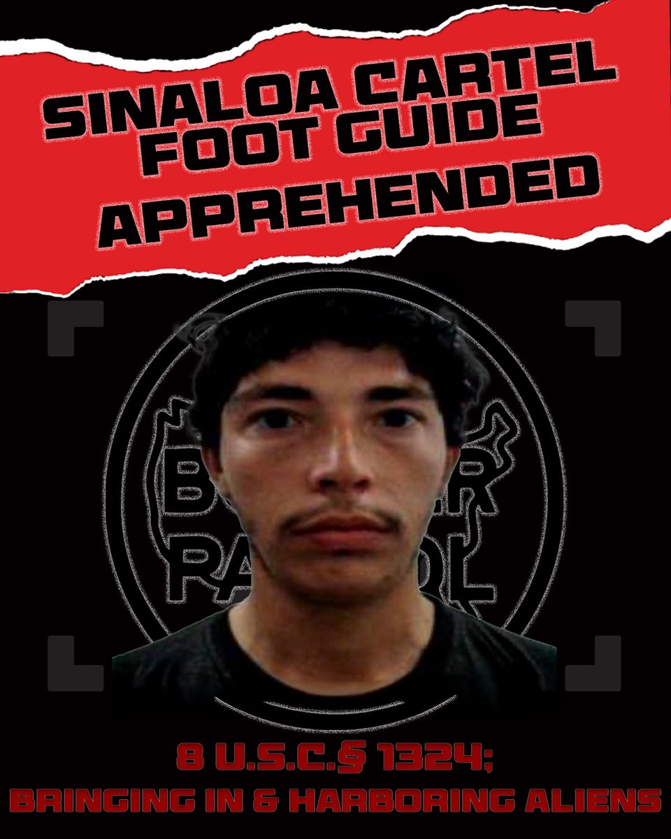 Shockwaves: Sinaloa Cartel Guide Captured by USBP in Arizona!