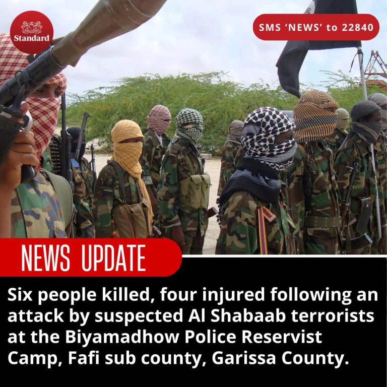 Six Dead, Four Injured in Shocking Al Shabaab Police Camp Attack!