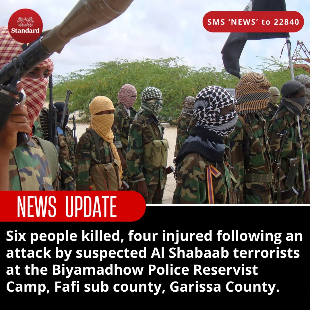 Six Dead, Four Injured in Shocking Al Shabaab Police Camp Attack!