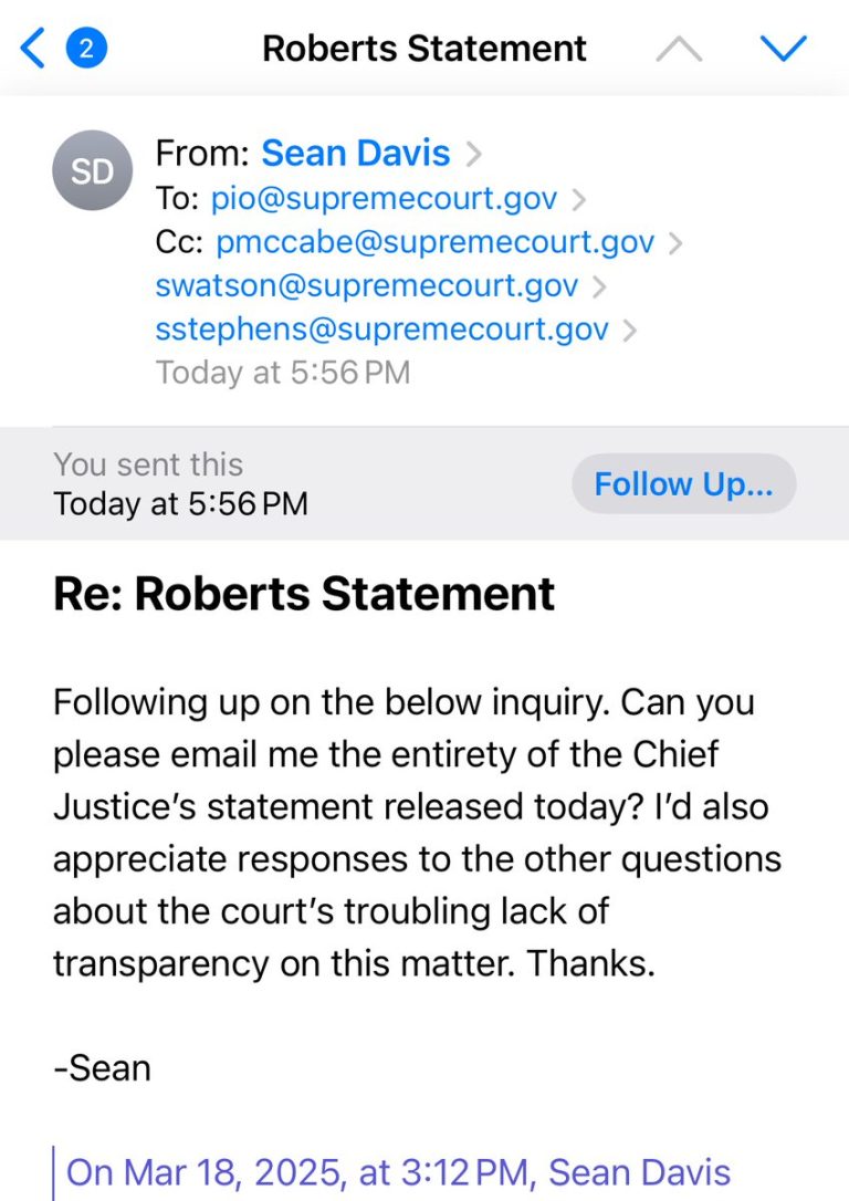 Supreme Court Conceals John Roberts’ Explosive Trump Statement!