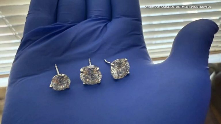 Suspect Swallows Diamonds: Earrings Recovered After Arrest Drama!