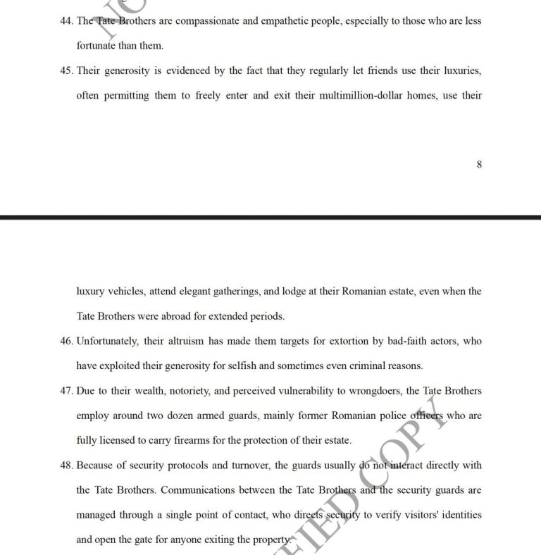🚨 TATE BROTHERS SUE SOCIAL MEDIA USERS FOR DEFAMATION!