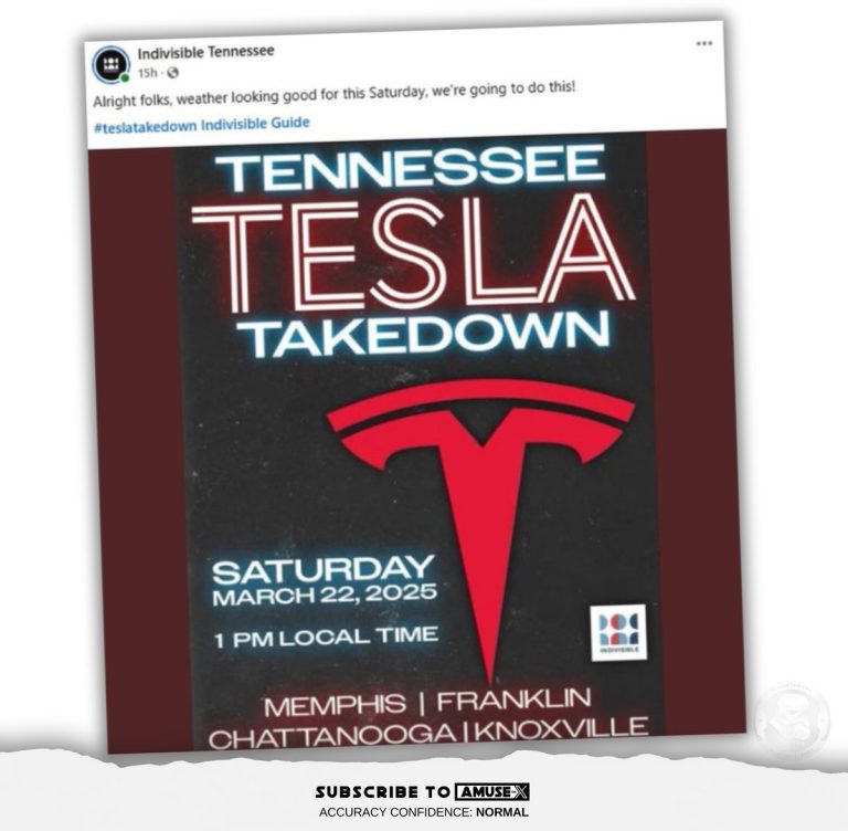 TERROR: Soros-Backed Group Hosts Paid Tesla Takedown Protest!