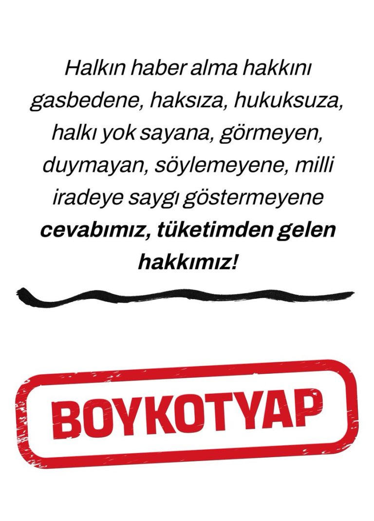 TRT'ye İhanet: Medya Boykotu Başladı, Reklamlar Geçersiz!