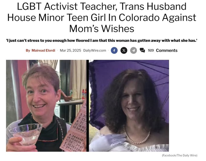 Teacher Allegedly Kidnaps Trans Student Against Mother's Will!