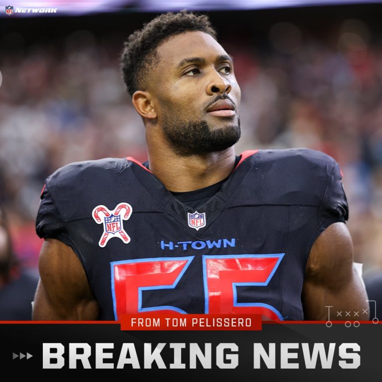 Texans Spark Outrage with $35.6M Deal for Danielle Hunter!