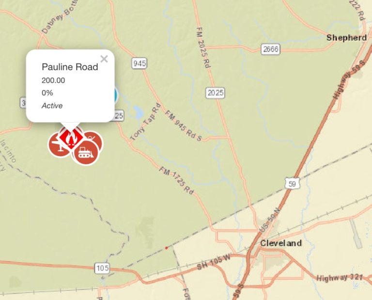 Texas A&M Forest Service Battles Uncontained 200-Acre Blaze!
