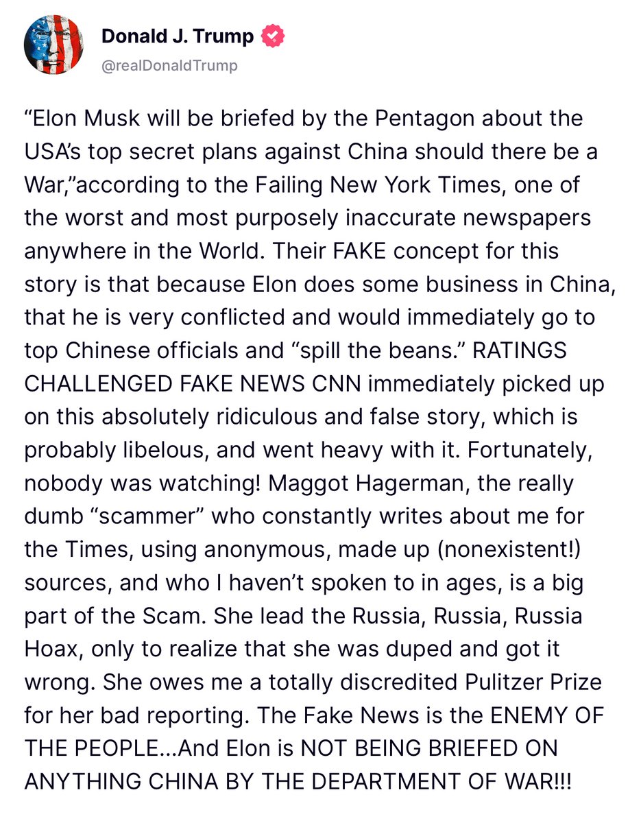 Trump Slams Fake News, Claims Elon Ignored China Warnings!