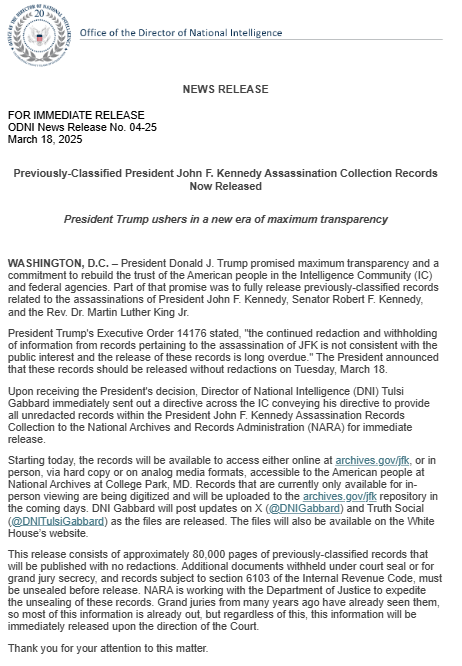 Trump Unveils Unredacted JFK Files: A Bold Move for Transparency!