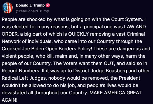 Trump's Fiery Attack on 'Activist Judges' Sparks Outrage