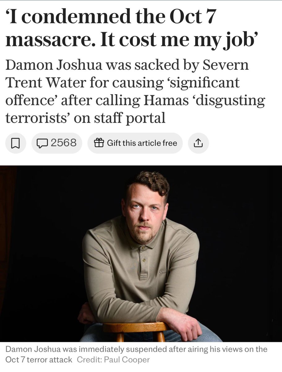 UK Engineer FIRED for Calling Hamas "Disgusting Terrorists"!