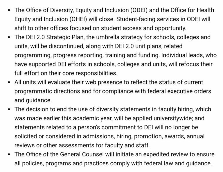 UMich Shuts Down DEI Office: Is This the End of Inclusion?