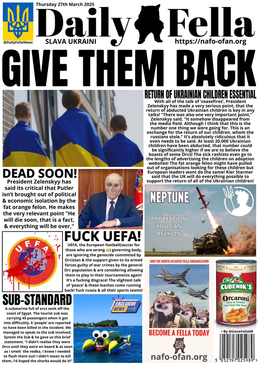 Ukrainian Kids, Putin's Demise & Sunken Sub: Shocking Developments!