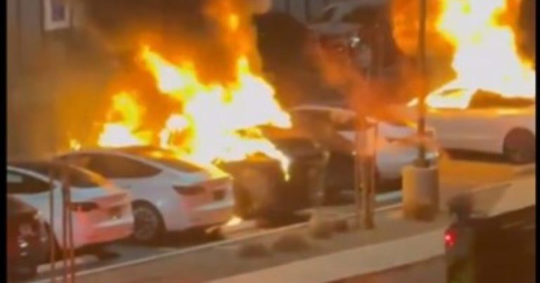 Vegas Police Arrest Suspect in Shocking Tesla Firebombing