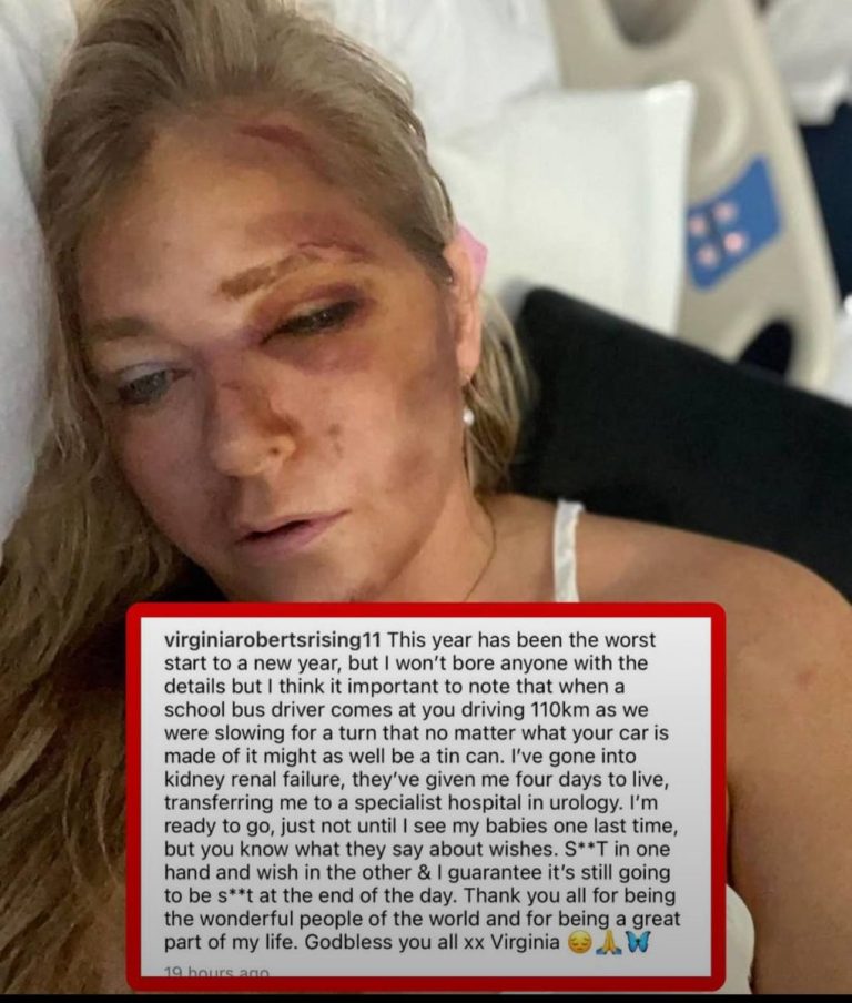 Virginia Giuffre: Epstein Victim on Death's Door After Crash?