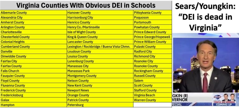 Virginia Schools Defy Claims: DEI & CRT Thriving Despite Denials!