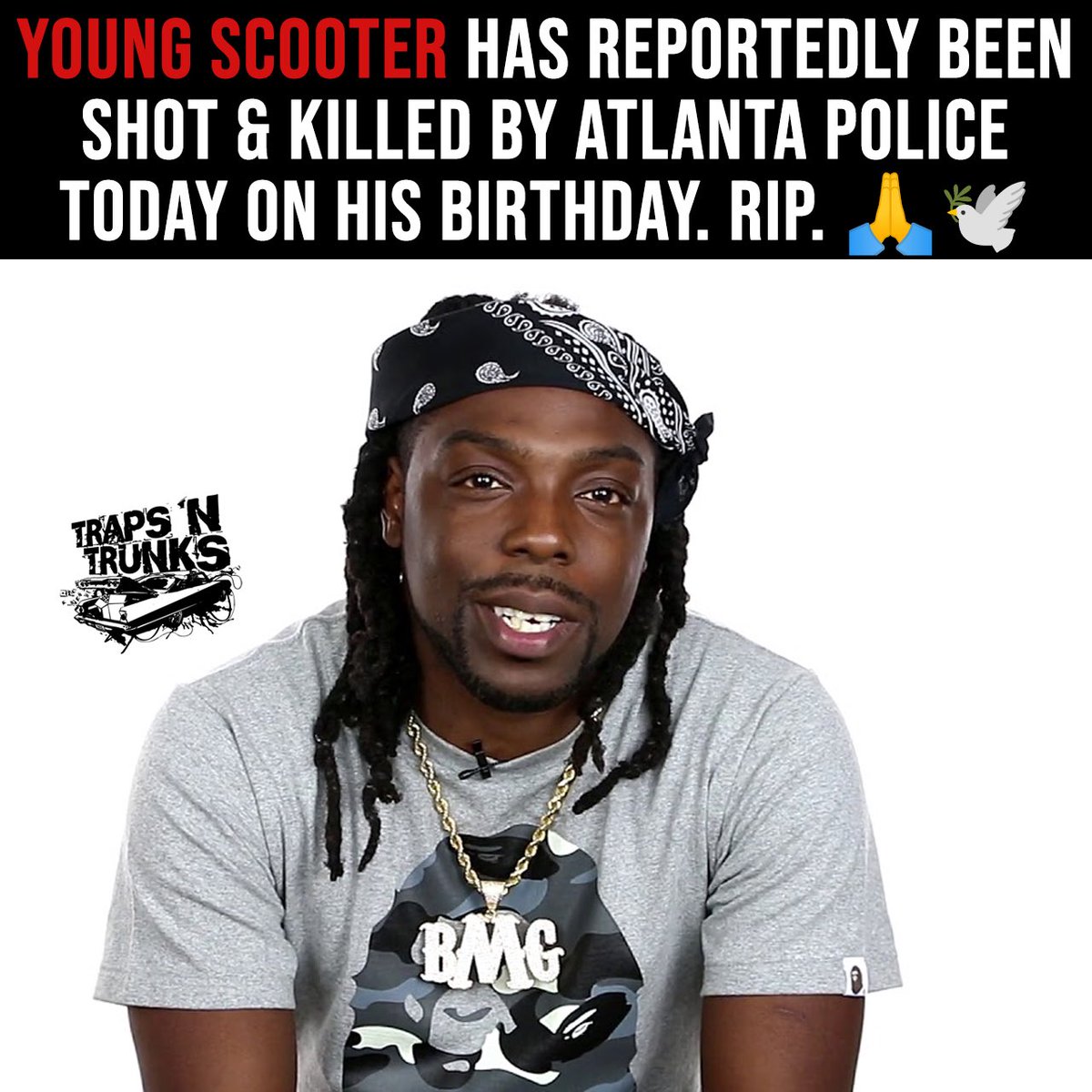 Young Scooter Shot Dead by Atlanta Police on His Birthday!