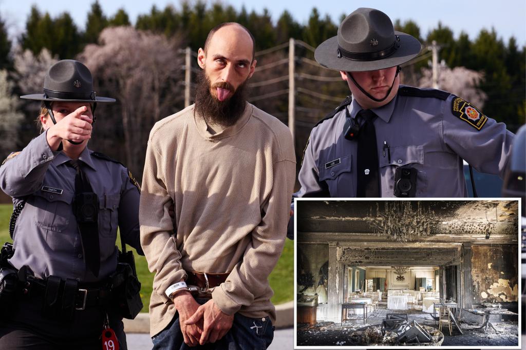 Arson Suspect Balmer Smirks in Court for Firebombing Governor's Home