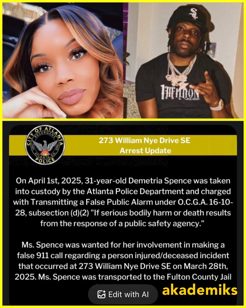 Atlanta Woman Arrested for False 911 Call Linked to Young Scooter's Death