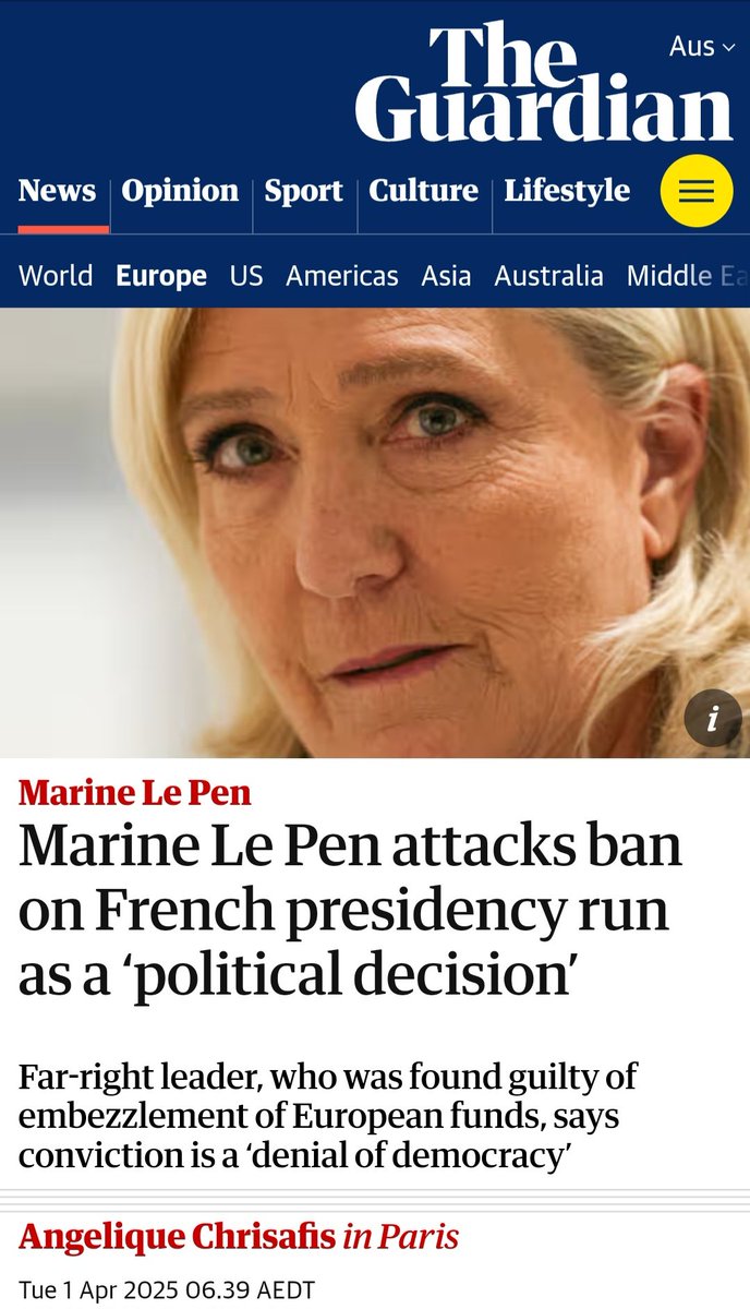 BREAKING: Democracy Crumbles in France as Judges Silence Le Pen