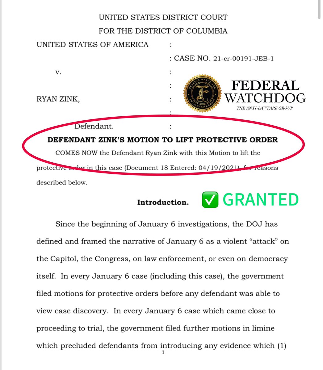 BREAKING: January 6er Wins Right to Share 'Sensitive' Videos!  
Chief Justice Boasburg Bows to Trump/MAGA Pressure!
