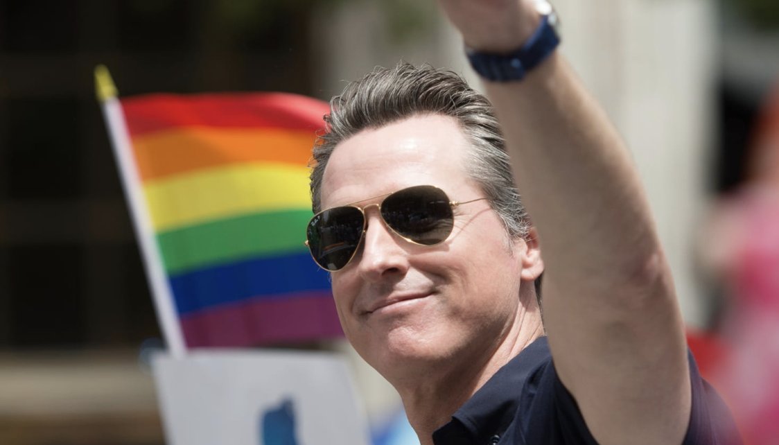 BREAKING: Newsom's Trans Athlete Policy Flip-Flop Sparks Outrage!  
Don't get FOOLED by Newsom's bogus move to the middle. Buy and read our book, 💰FOOL'S GOLD: The Radicals, Con-Artists, and Traitors that Killed the California Dream!