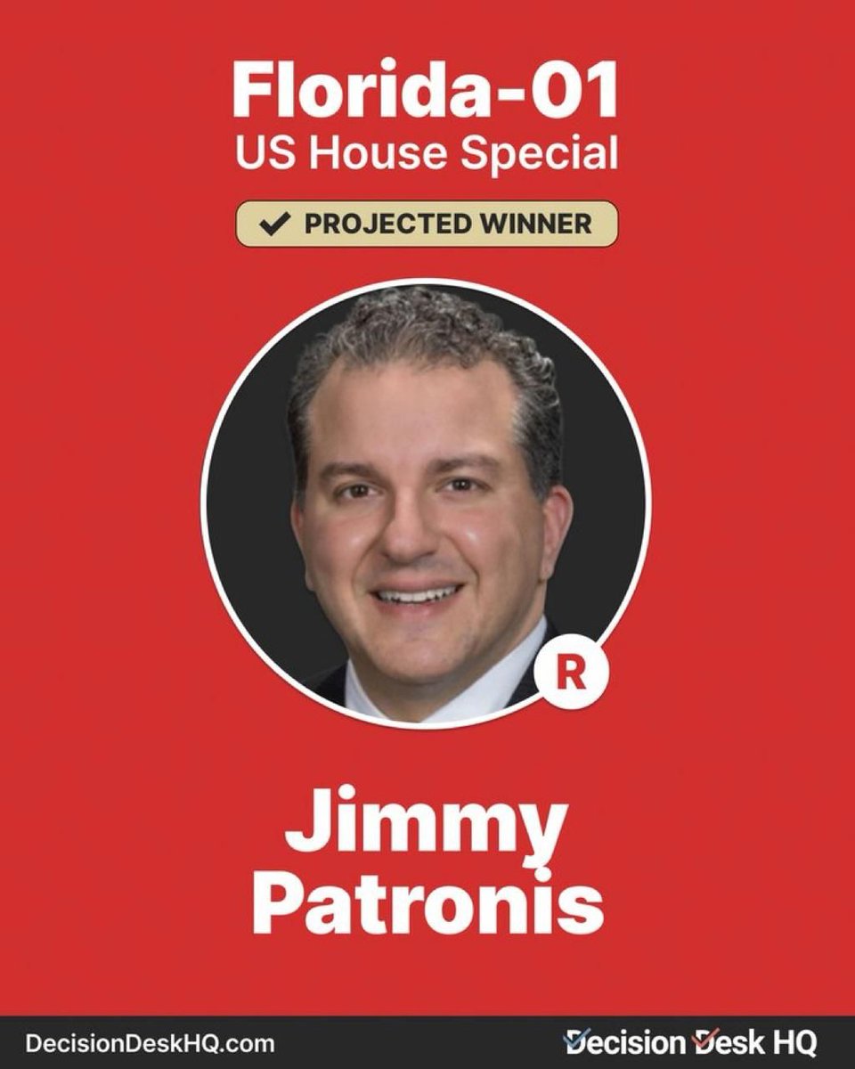🚨🇺🇸 BREAKING: Patronis Wins Florida-01, Shocking Political Fallout!