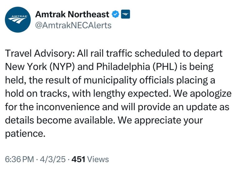 BREAKING: Two Killed in Bristol - Are Juveniles to Blame?  
Train Services Halted Again After Bensalem Tragedy