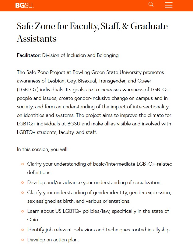 Bowling Green U's LGBTQ Project: Taxpayer Funds for Trans Agenda?