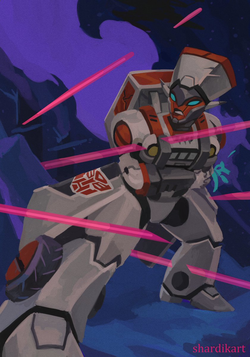 Breaking: Missing Arm? No Problem for Red Alert's Day Out! Transformers Maccadam