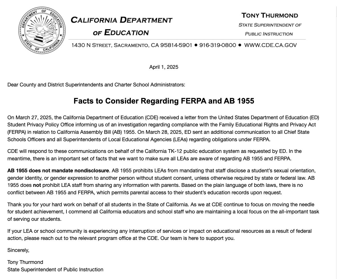 California Education Dept. Faces Backlash Over FERPA Violations!