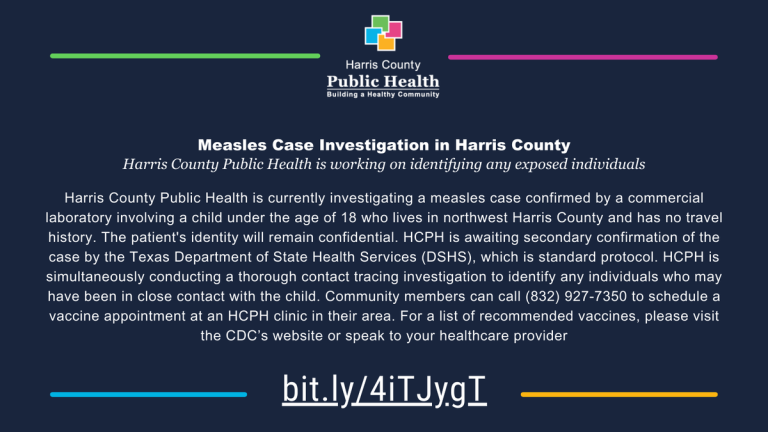 Confirmed Measles Case in Harris County Sparks Outrage!