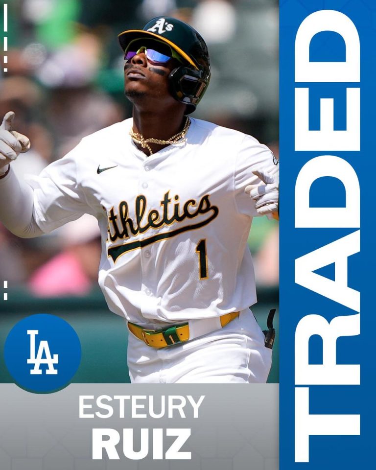 Dodgers Shock MLB: Esteury Ruiz Trade Sparks Outrage!