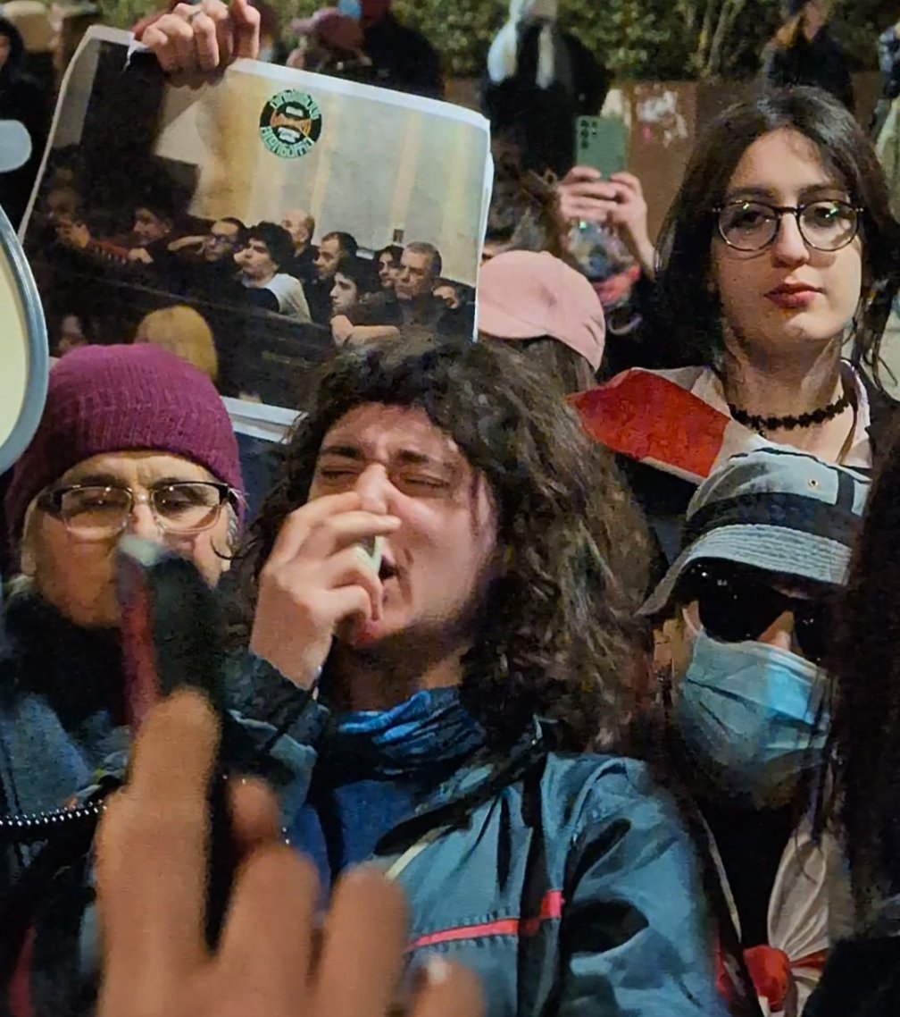 Elene Faces ₾50K Fine on Birthday After 100km Protest March!