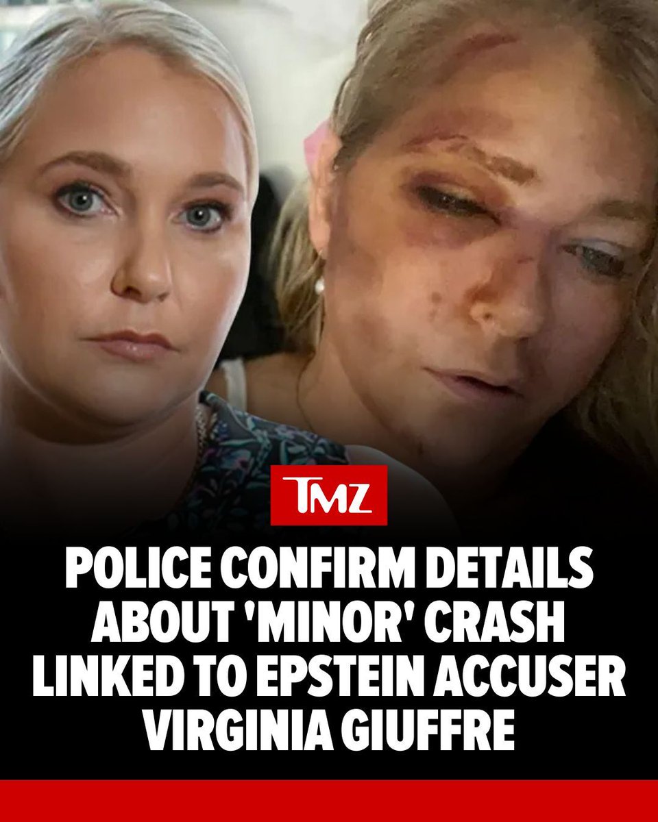 Epstein Accuser Giuffre's Grim Claim After Bus-Car Crash Shock!