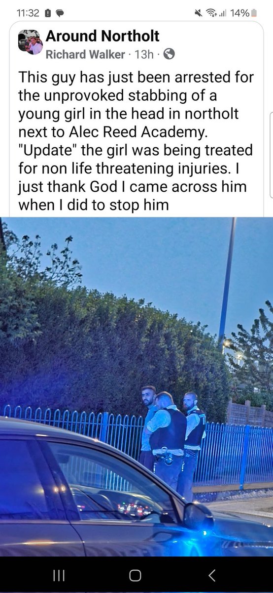 Hero Intervenes as Man Stabs Girl in Head Near School!