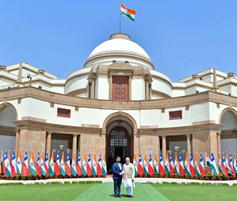 India's Bold Embrace: President Boric's Visit Sparks Outrage!