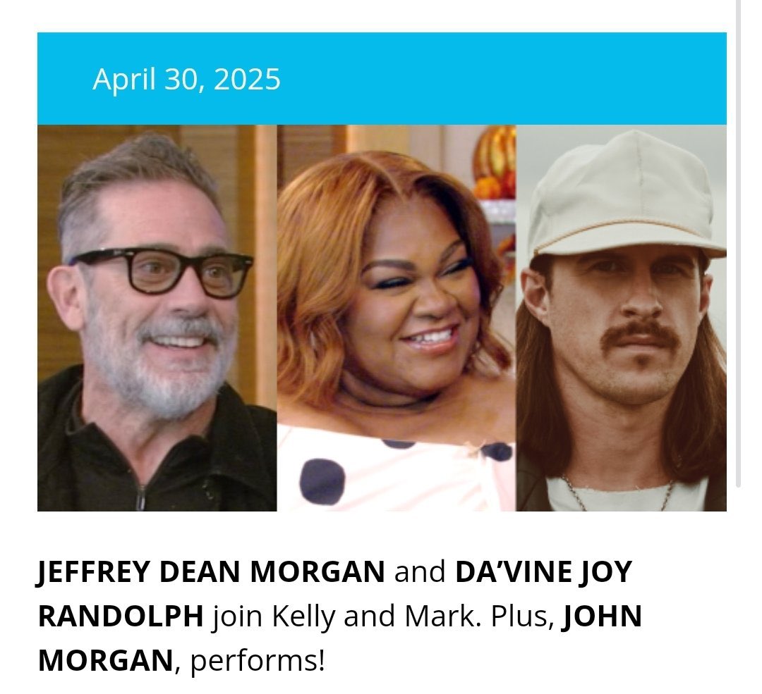 Jeffrey Dean Morgan Sparks Outrage on LIVE with Kelly and Mark!