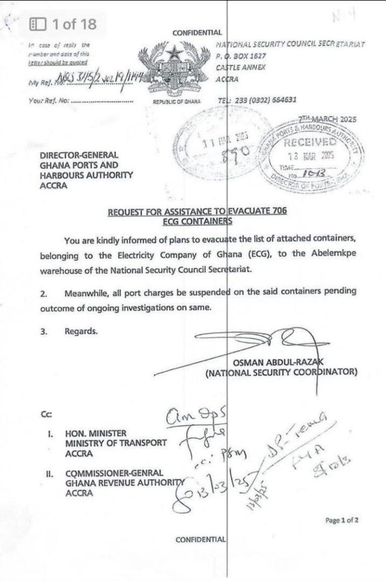 Missing ECG Containers: $700M Heist or National Security Cover-Up?
