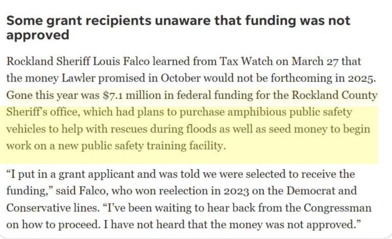 Republican Congressman Cuts Police Funds, Sheriff Left in Dark!