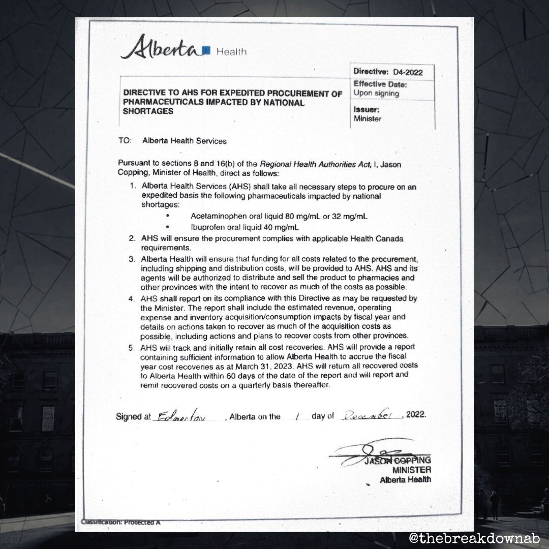 Shock Directive: Minister Orders AHS to Secure Kids' Meds!